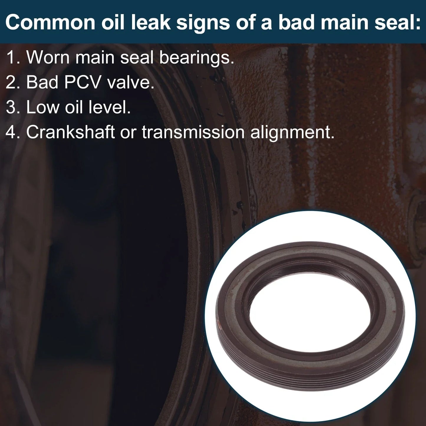 Crankshaft Oil Seal for Mercedes-Benz C-Class (2015-2023)