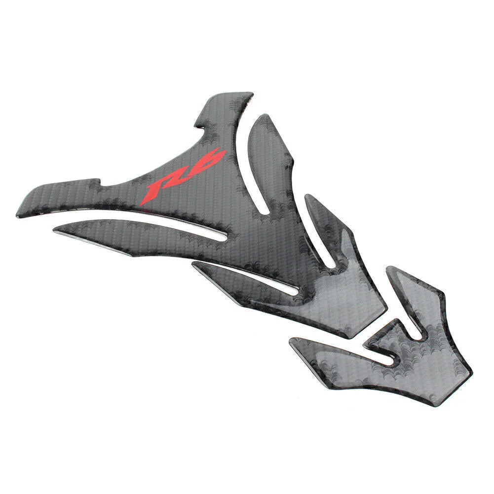 Carbon Fiber Tank Pad Decal Protector for Yamaha R6 (2006-2023)