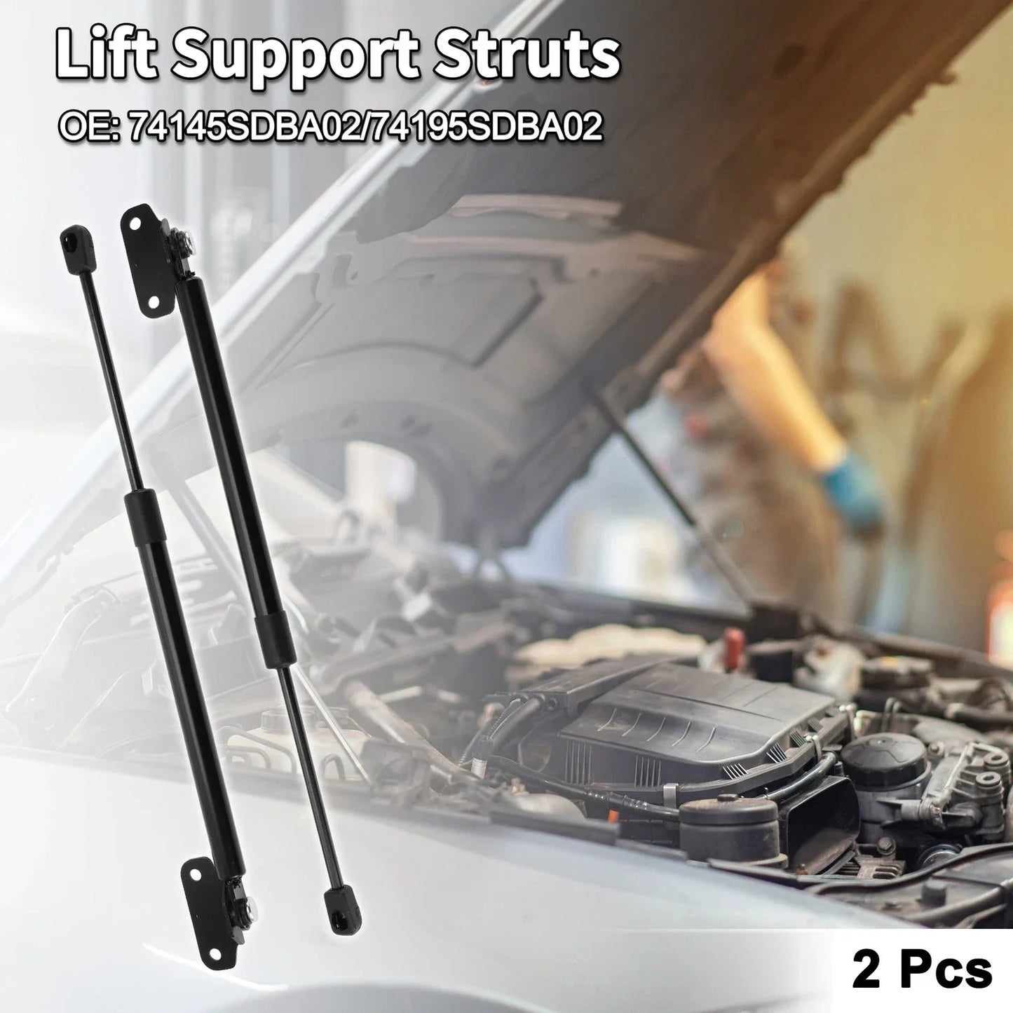Hood Lift Supports Struts for Honda Accord (2018-2023)