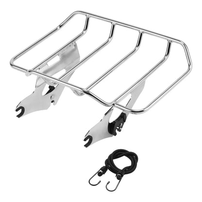 Chrome Luggage Rack & Docking Hardware for Harley Street Glide (2014-2025)