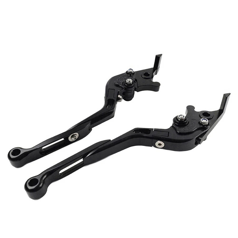 Extendable Brake Clutch Levers for Honda CB599 CB600 CB919 98-06 Black