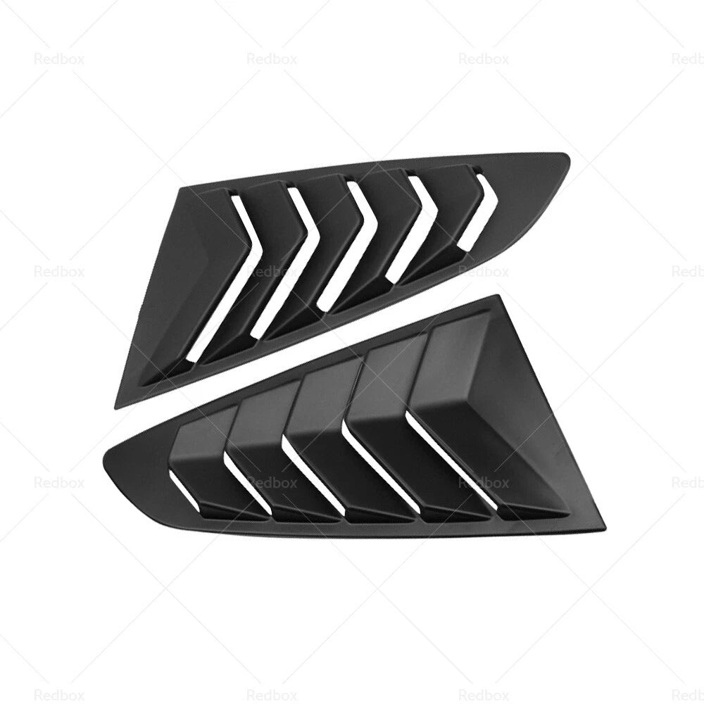 Side Window Louvers Sun Shade Cover for Ford Mustang (2015-2022)