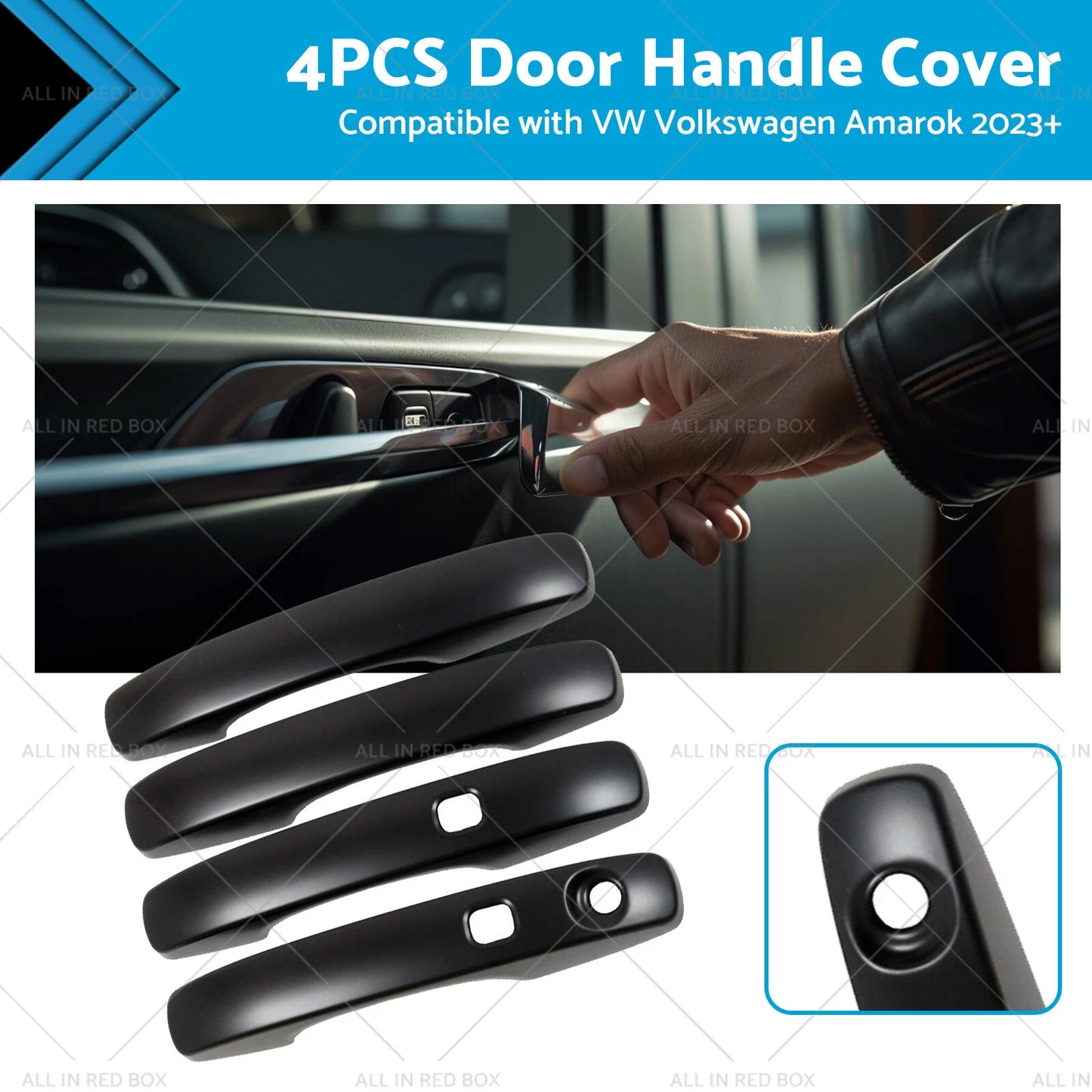 4 x Door Handle Cover Protectors for VW Amarok (2023+)
