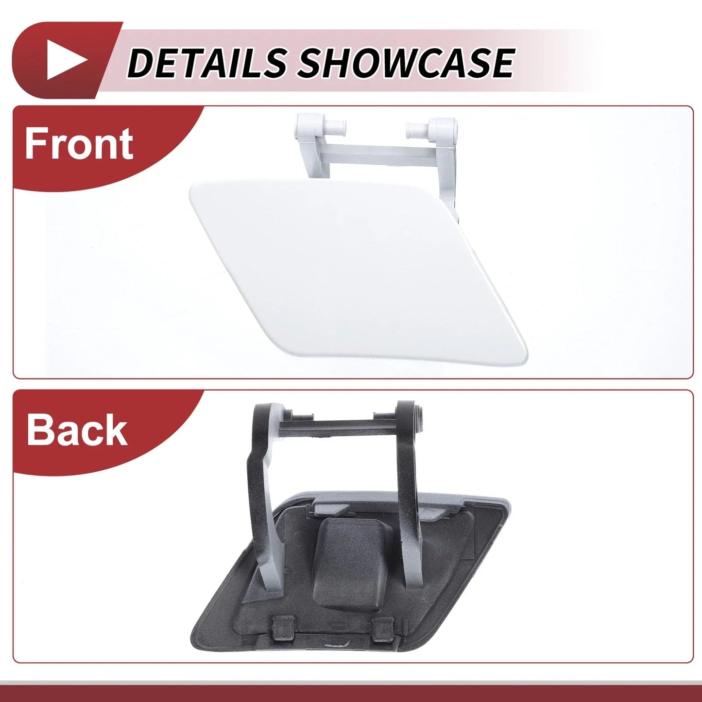 Front Right Bumper Headlight Washer Nozzle Cover for Mercedes-Benz S63 (2014-2020)