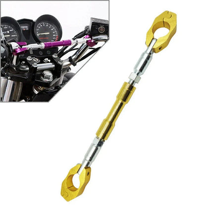 22mm ATV Bike Handlebar Balance Cross Bar Lever w/ Wrench - Gold
