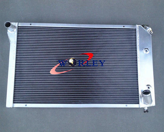 3 Row Aluminum Radiator for Chevy Corvette C3 Coupe 305/350 V8 (1977-1982)