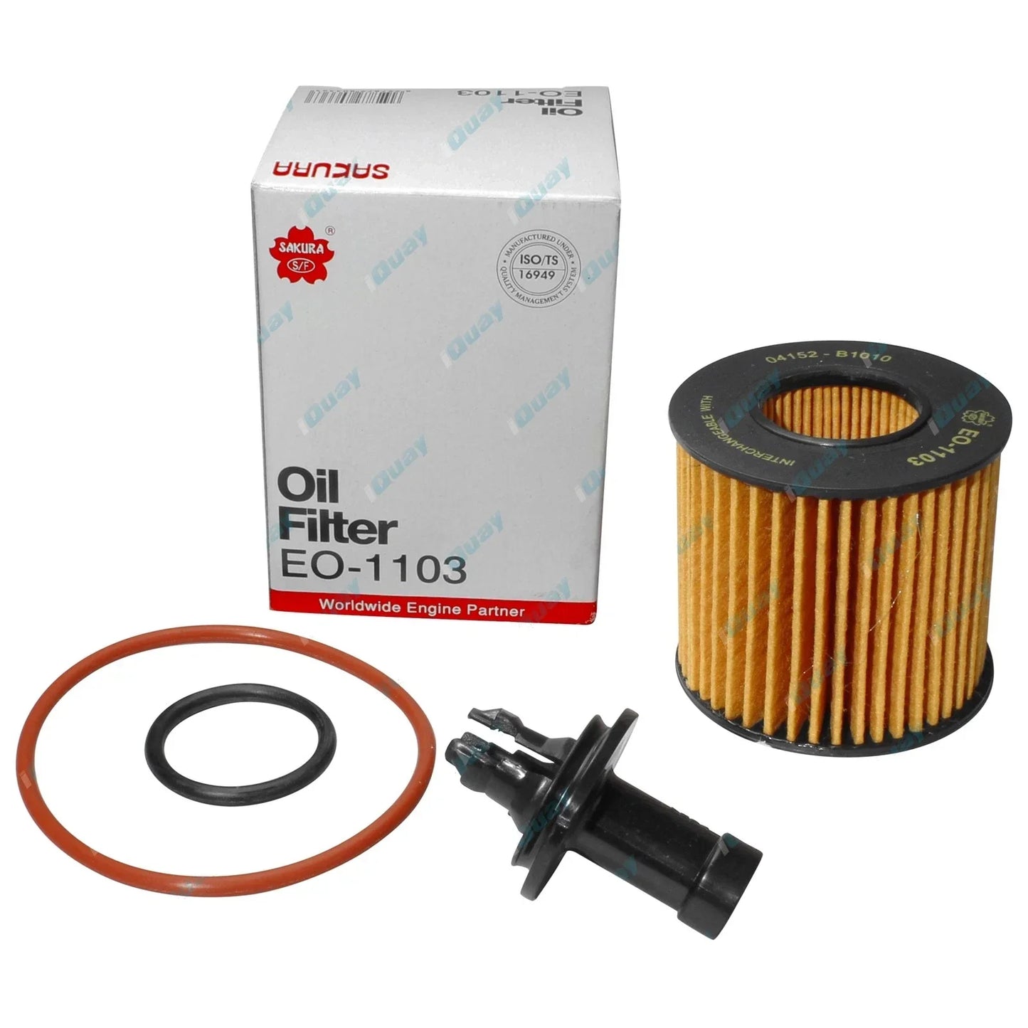 Engine Cartridge Oil Filter EO-1103 interchangeable with Ryco R2620P