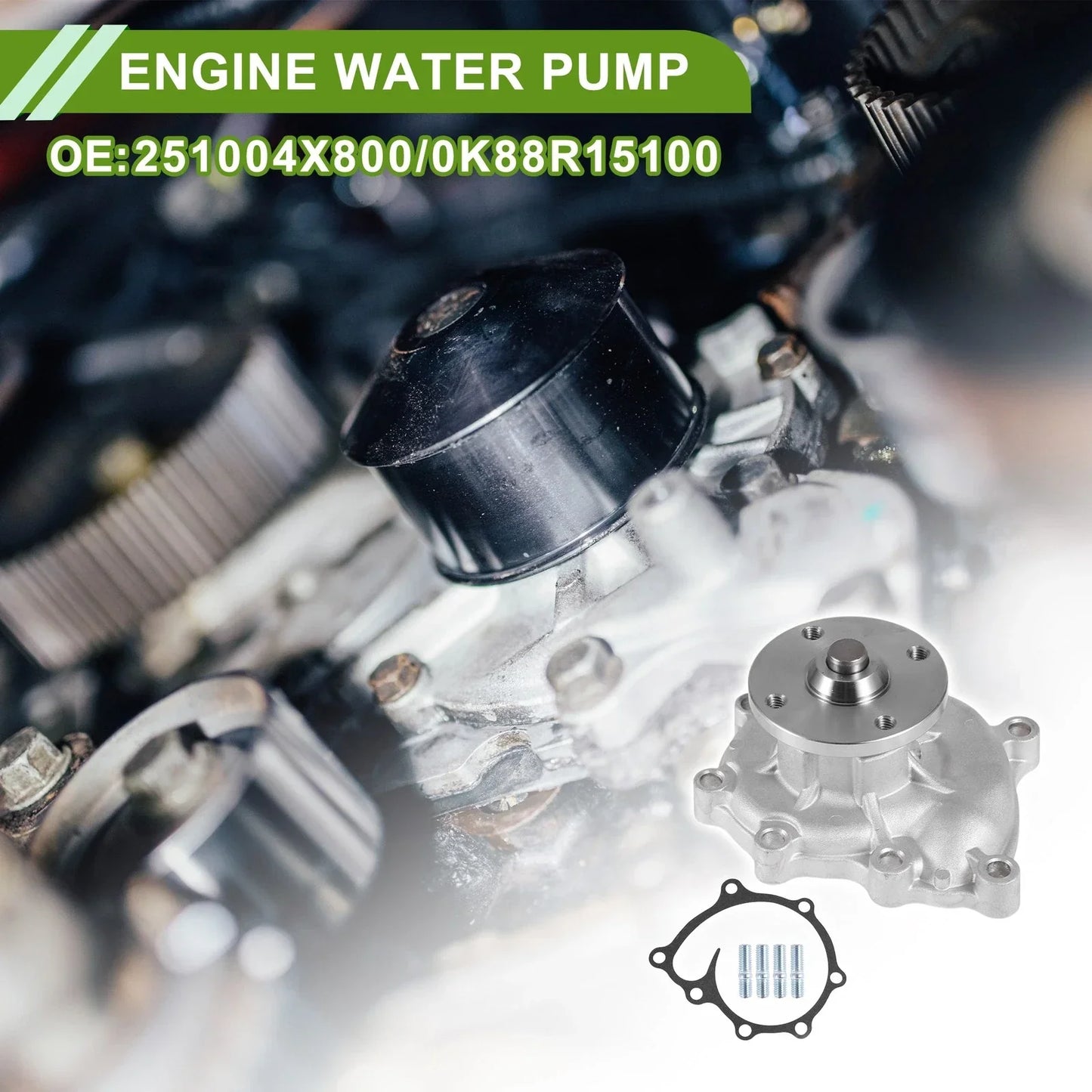 Water Pump for Hyundai Terracan (2001-2007) Cooling System Replacement