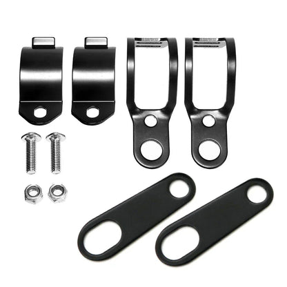 Turn Signal Relocater Holder Clamps for Cafe Racer Motorcycle