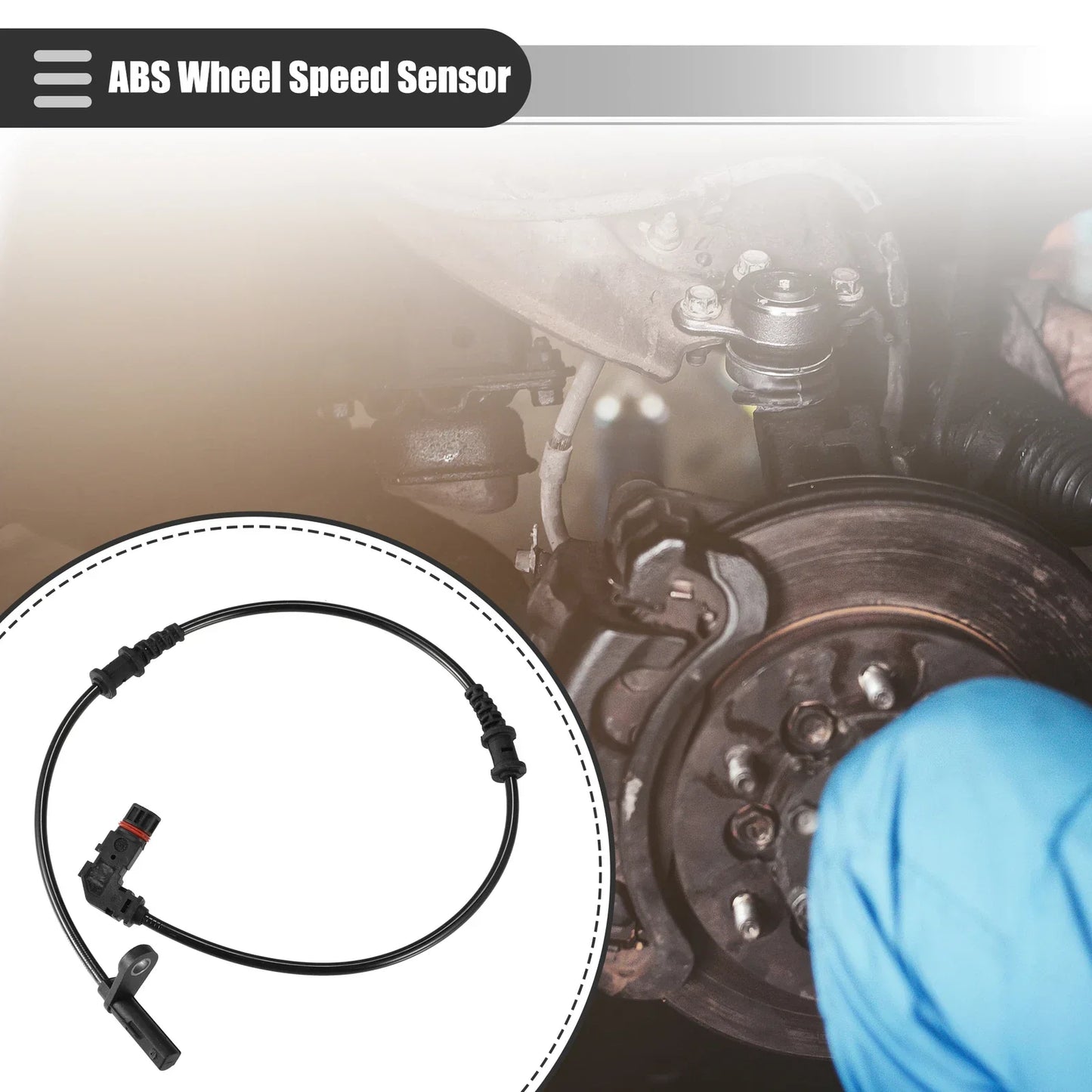 ABS Wheel Speed Sensor for Mercedes-Benz (2010-2015) - Front Left & Right