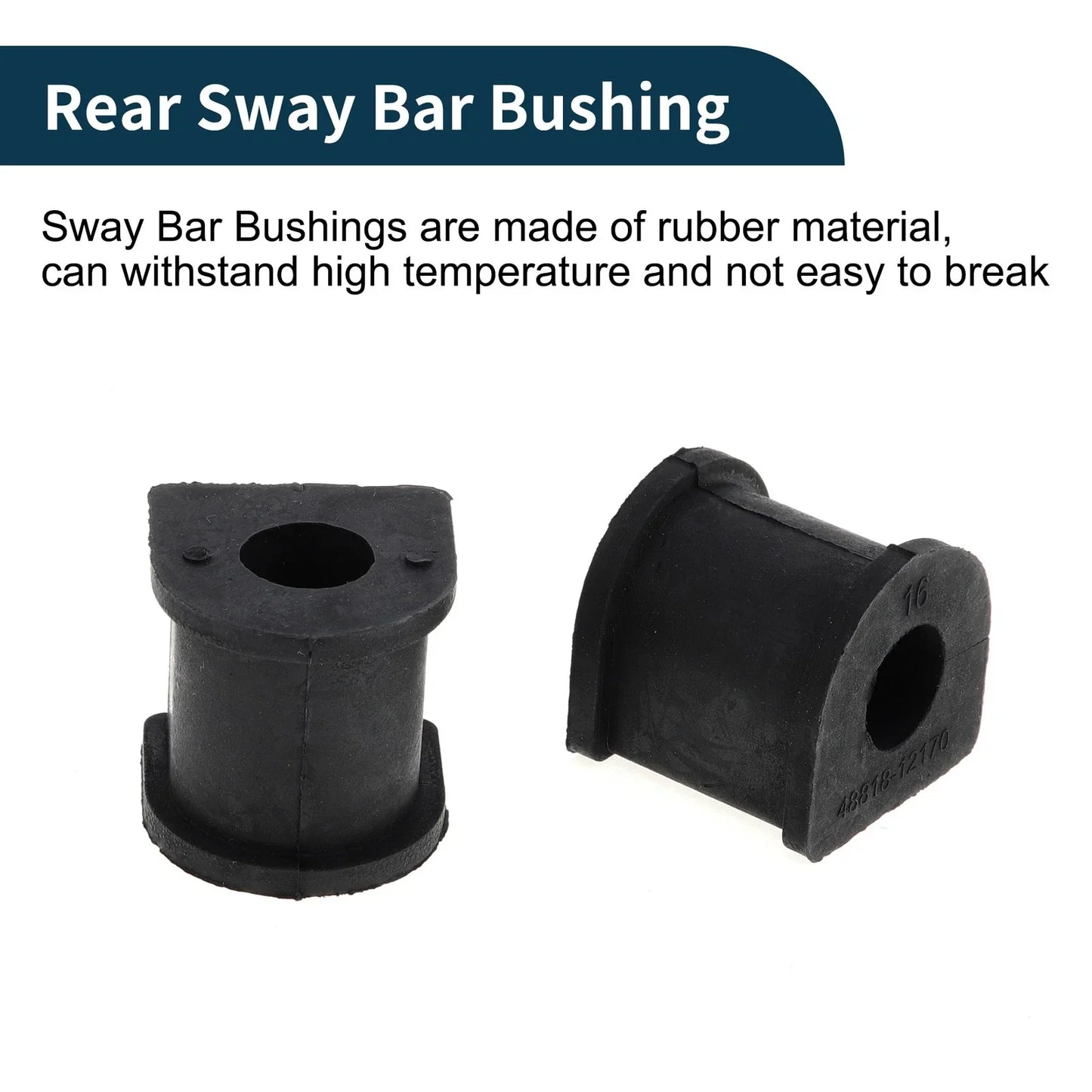 Rear Stabilizer Bar Links 2 x Bushing for Toyota Camry (2012-2023)