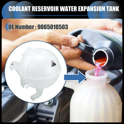 Coolant Expansion Overflow Tank with Sensor for Dodge Sprinter 2500 (2002-2018)