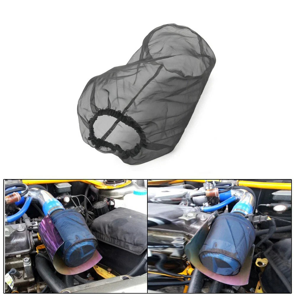 Engine Cold Air Intake PreFilter Conical Cover Water Guard Mesh