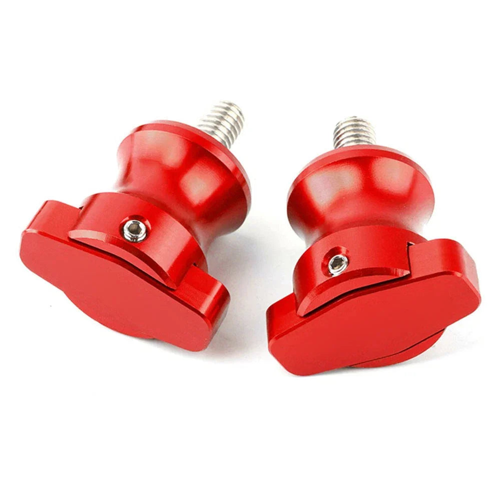 Red Swingarm Sliders Spools 8mm for Honda CBR600RR (2003-2017) Pair