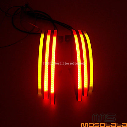 LED Red Brake Taillight & Amber Turn Signal Lights for Ducati Diavel (2011-2018)
