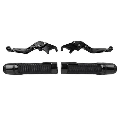Folding Extendable Brake Clutch Lever Grip Set for Ducati Panigale (2012-2019)