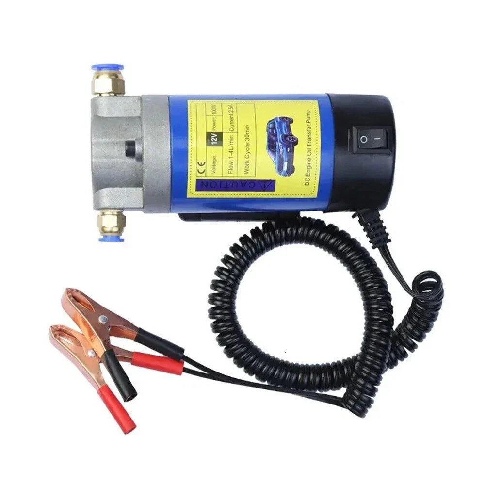 12V Electric Suction Transfer Pump for Diesel Oil Extractor