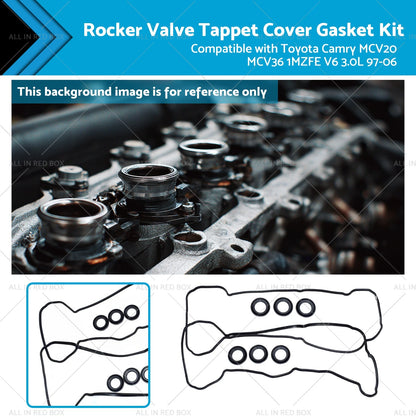 Rocker Valve Cover Gasket for Toyota Camry MCV20/36 V6 3.0L (1997-2006)