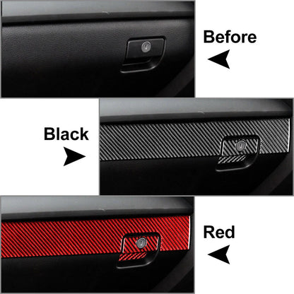 RHD Co-Pilot Glove Box Cover Trim for Toyota Tundra (2014-2021) Black