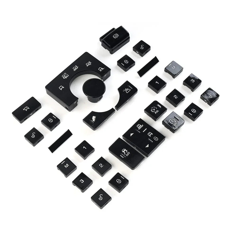 Window Lift Switch Cover Set for Land Rover 2013-2017