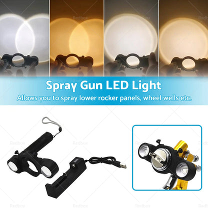 LED Light for Universal Fitment Paint Spray Gun