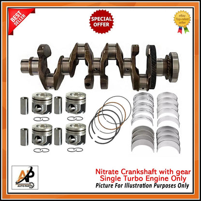 Crankshaft for LR Jaguar 2.0L Diesel Engine Rebuild Kit (204DTD 2007–2015)