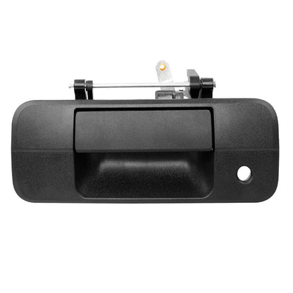 Black Rear Tailgate Handle w/ Keyhole for Toyota Tundra (2007-2013)