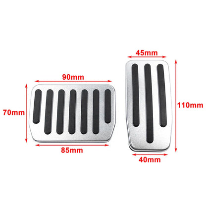 Stainless Steel Brake Gas Pedal Covers for Tesla Model Y (2020-2022)