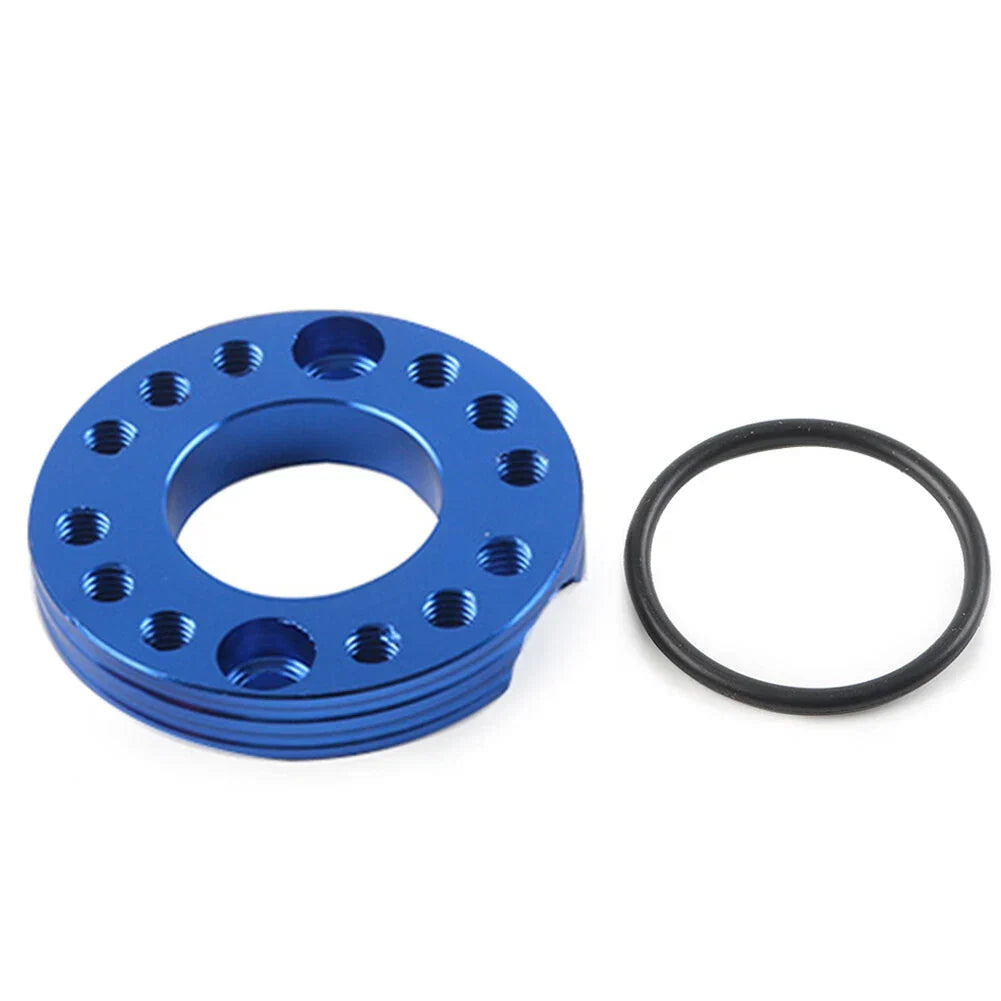 M28 Carb Adjuster Inlet Manifold Spinner Plate for Pit Dirt Bike Blue
