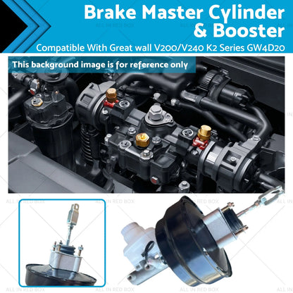 Brake Master Cylinder & Booster for Great Wall V200 V240 K2 2.0L (2010-2016)