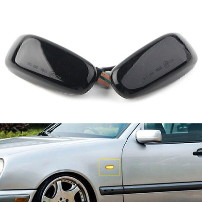 LED ABS Sequential Side Marker Light for Mercedes Benz C E CLK Class (2003-2019)