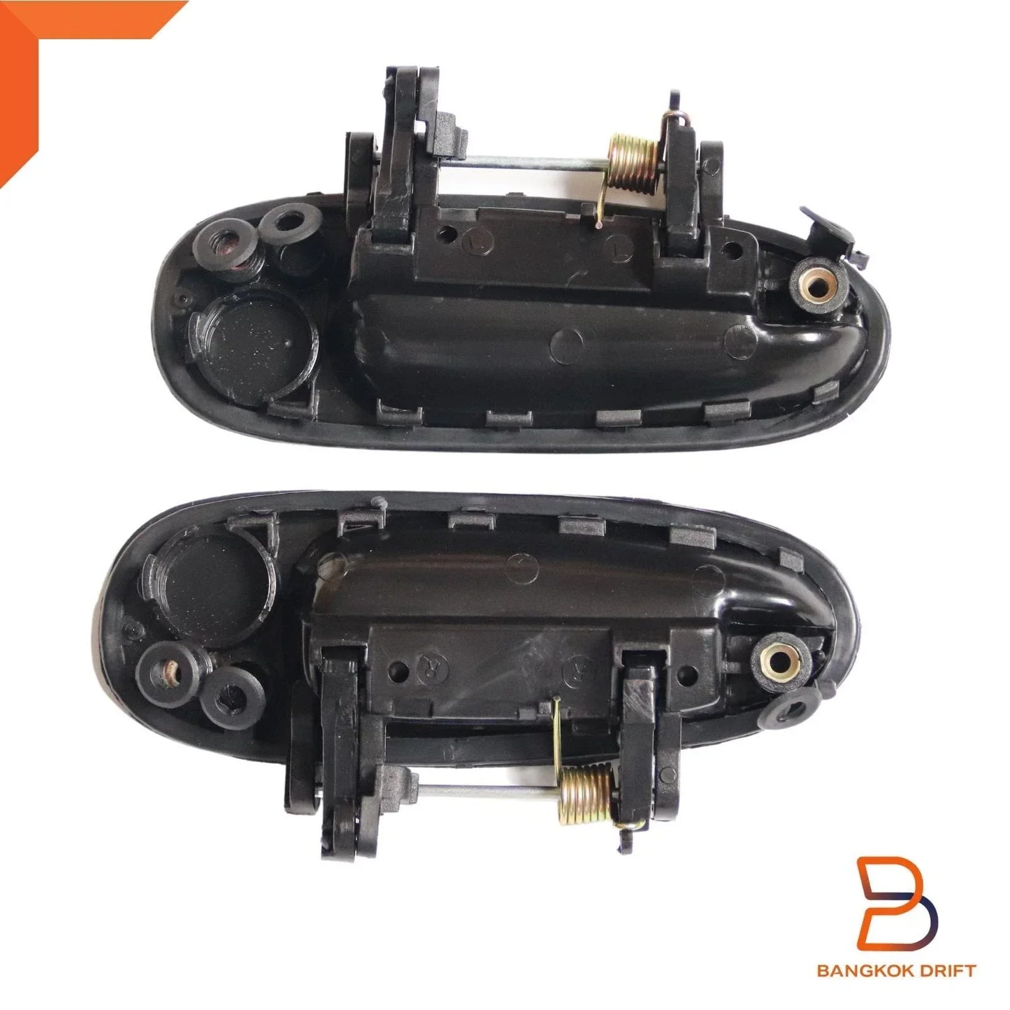 Black Rear Outer Door Handles  for Toyota Corolla (1992-1998)