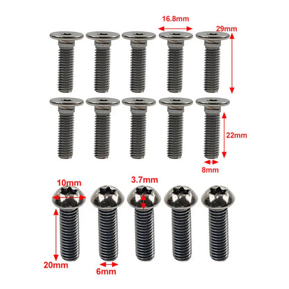 Brake Disc Rotor Screw Bolts for BMW S1000RR F650 F700 F750 (2010-2023)