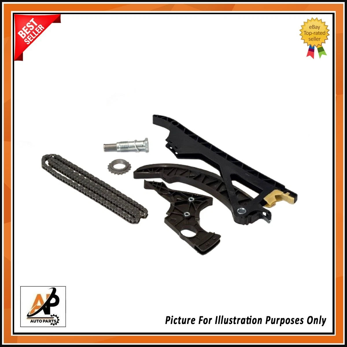 Engine Timing Chain Kit OEM Replacement for BMW 3.0 N54 (2007–2016)