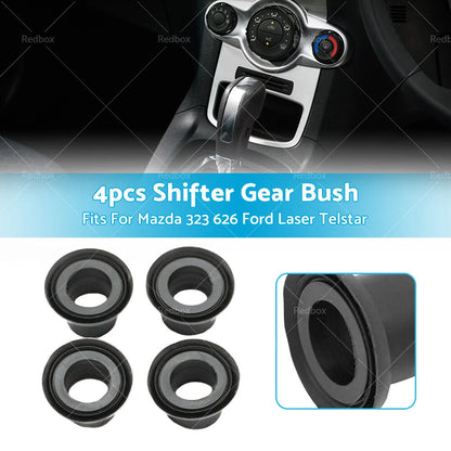 4x Shifter Gear Stick Bushings for Mazda 323, 626, Ford Festiva, Telstar