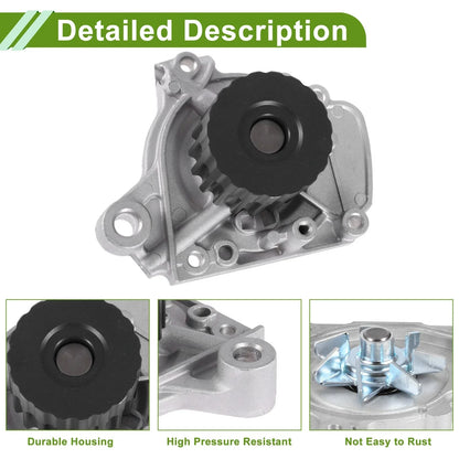 Water Pump for Honda Civic 1995-2001 (2 x Cooling Pumps)