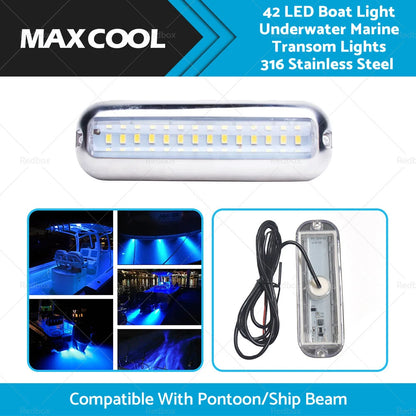 42 LED Underwater Marine Transom Lights for Pontoon Boat
