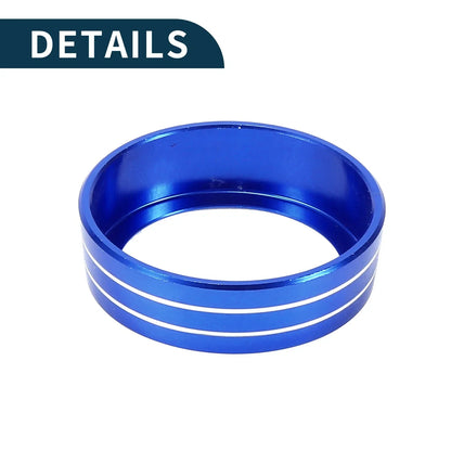 AC Climate Heater Switch Knob Cover for Honda Civic 10th Gen 2016-2020 Blue 2x