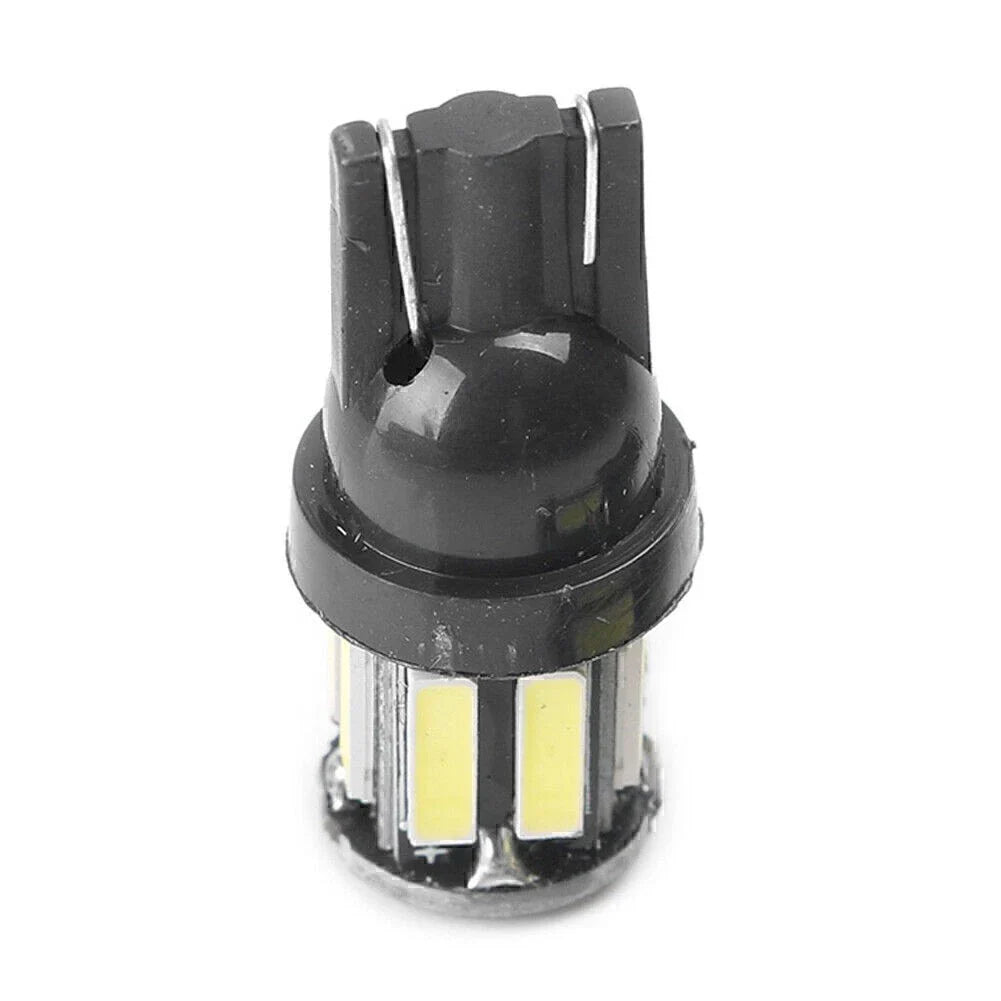 1x T10 7020 White LED 10SMD Dome Map Light Bulb for Car (No Year Specified)