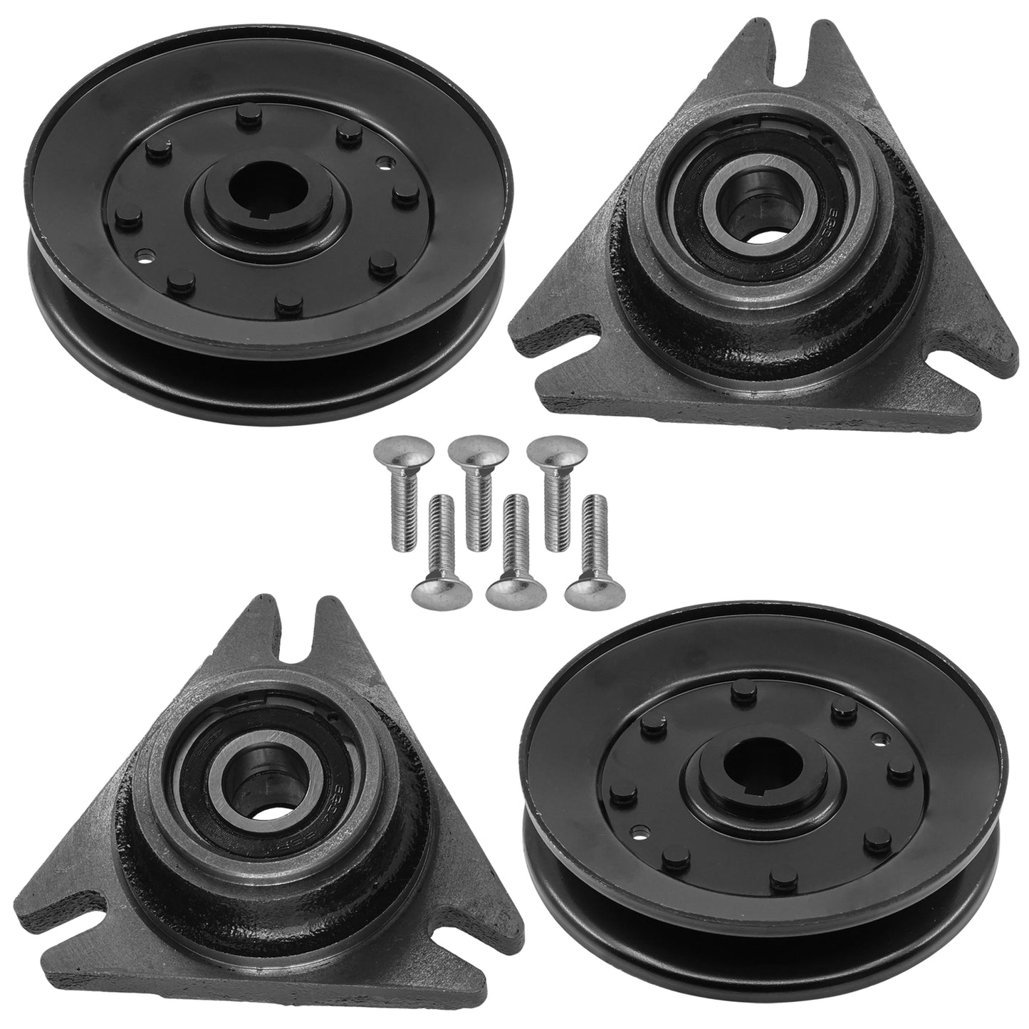 Deck Spindle & Pulley for John Deere 322 330 332 420 50 Inch (AM30302)