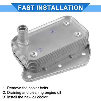 Engine Oil Cooler with Seals for Dodge Sprinter 3500 (2007-2018)