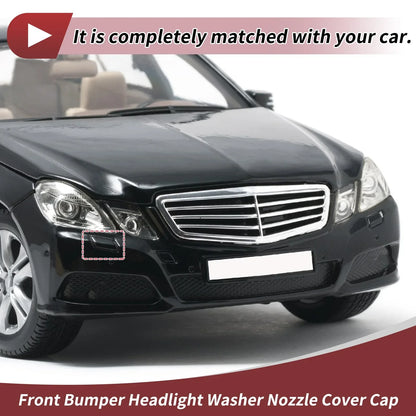 Bumper Headlight Washer Nozzle Cover for Mercedes Benz