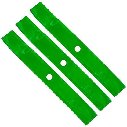 Caltric Mulching Deck Blade for John Deere 54 Inch 19 in Circle Hole (1878)