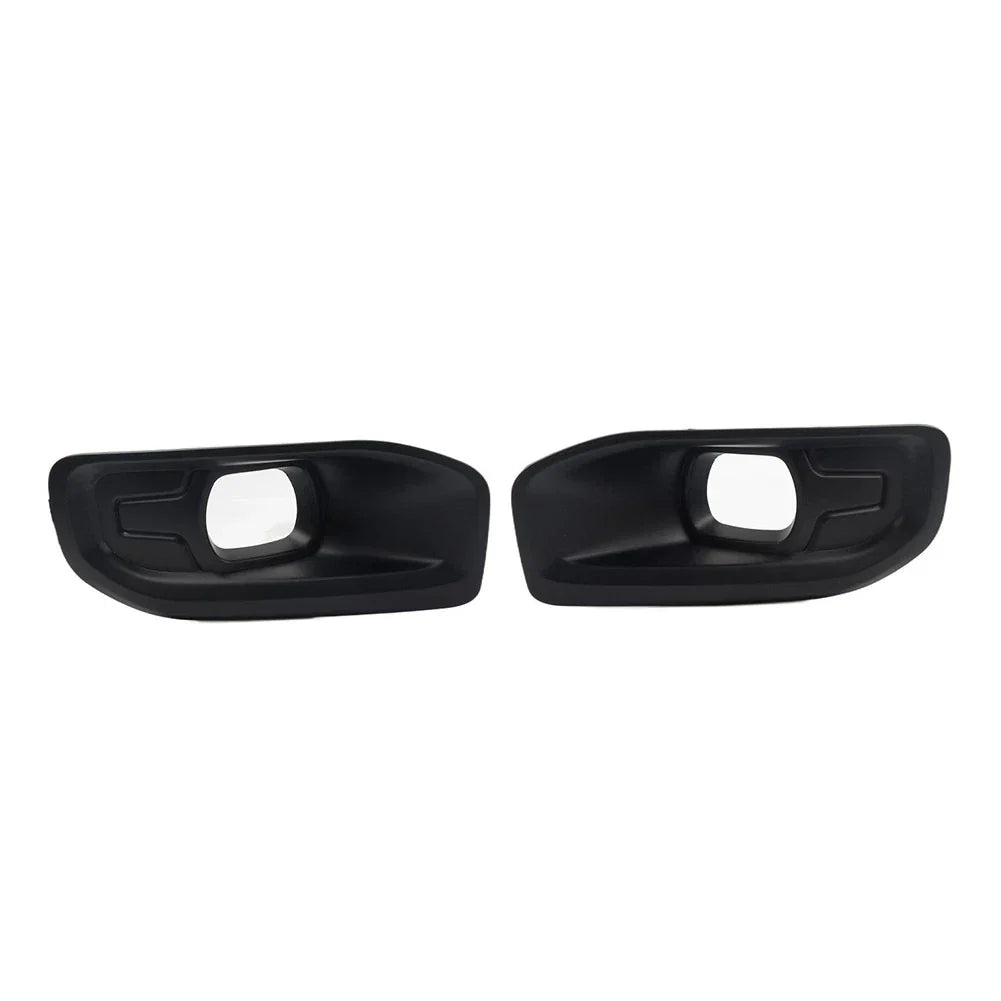 Fog Light Bezel Covers for Dodge Ram (2019-2024) - Black ()