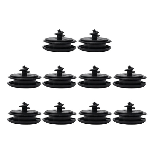 2 x Car Floor Mat Anti-Slip Clip Auto Carpet Fixing Grips Clamps Holders Black