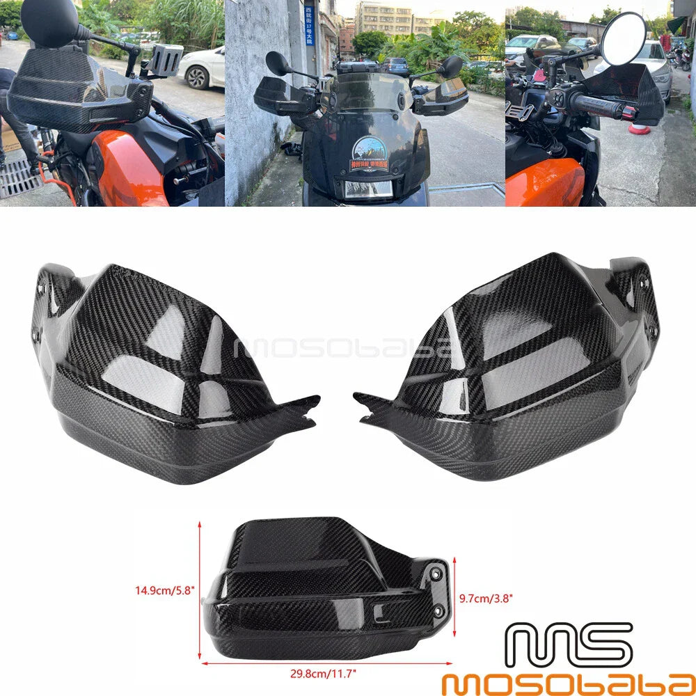 Carbon Fiber Handguard Protector for Harley Pan America 1250 Special (21-)