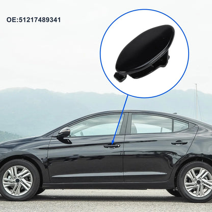 Front Left Door Knob Cover for BMW 5-Series G30/G38 (2018-2023) Black