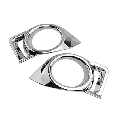 Chrome Front Fog Light Lamp Cover Trim for Toyota Highlander (2014-2016)