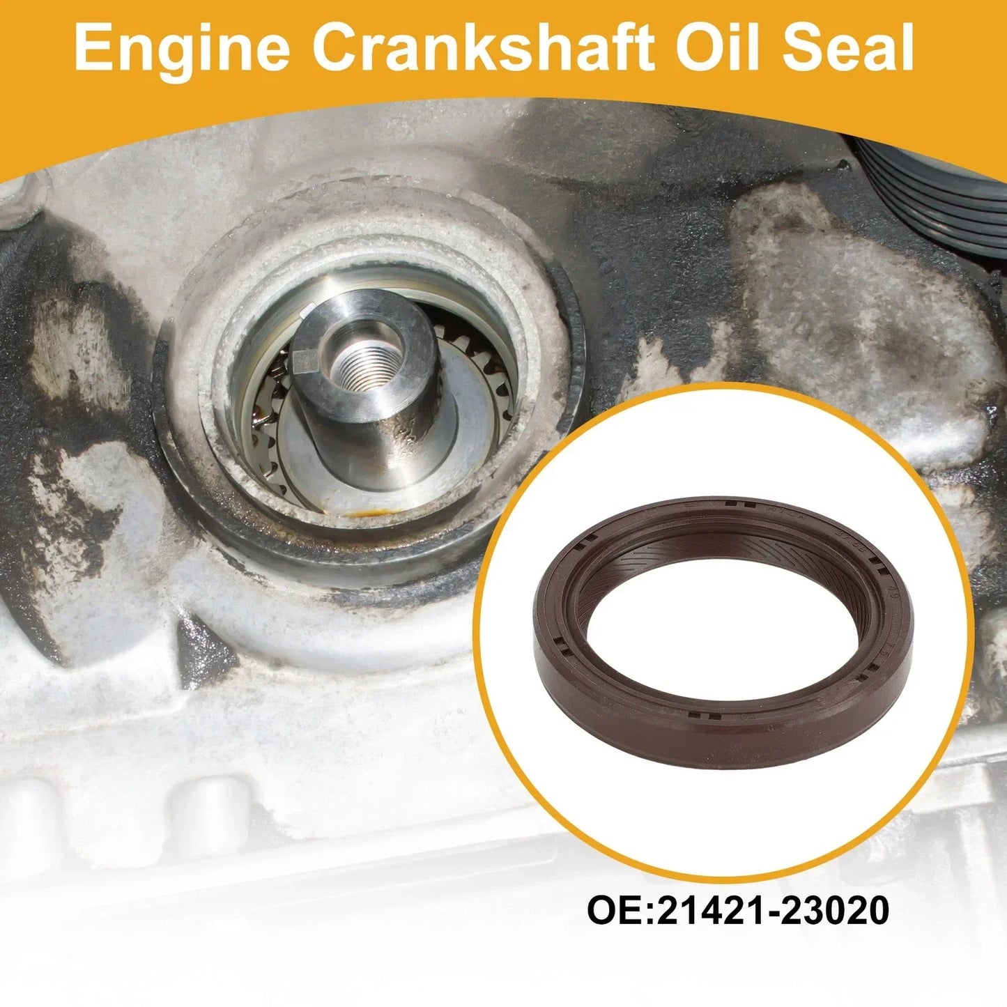 Front Crankshaft Oil Seal for Hyundai Elantra 1995-2010