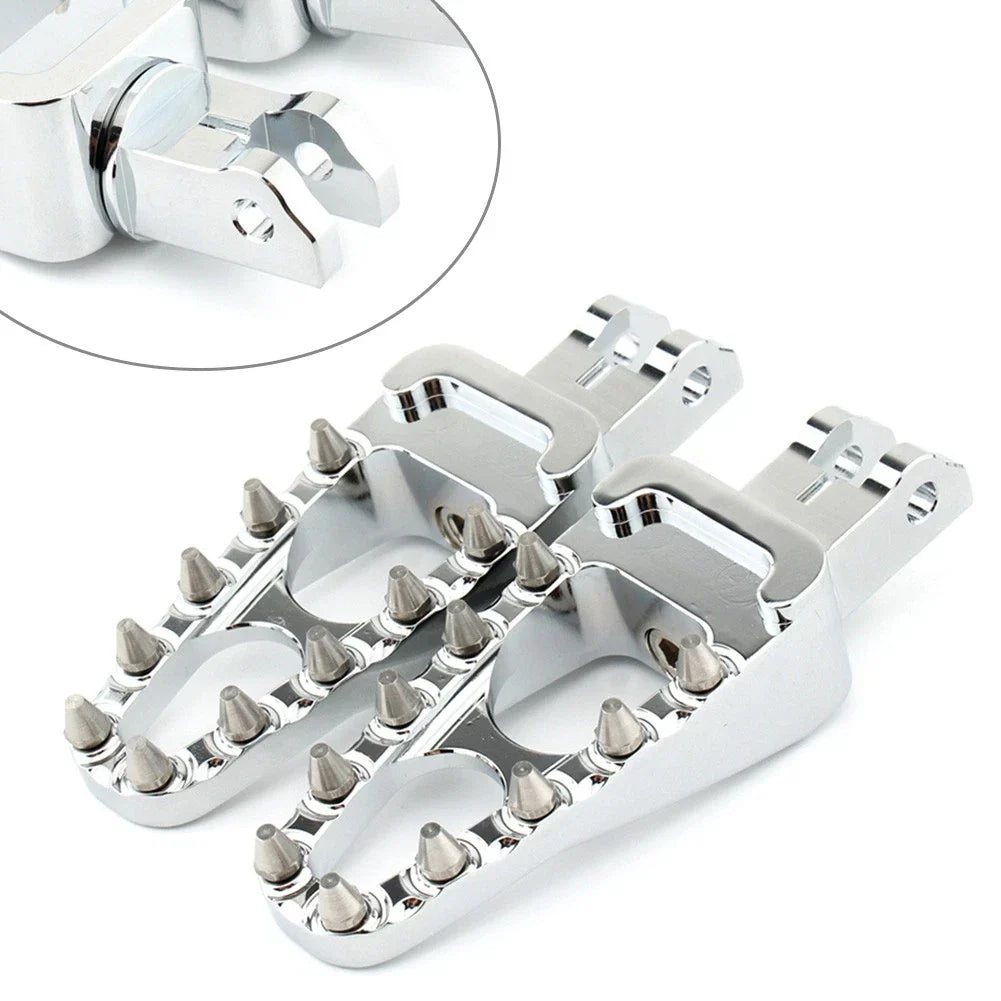 Chrome Front Rider Foot Pegs for Harley X350 (2023) -  Footrests